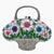 CB442 Evening Bags Diamonds Flower Basket shaped (12 colors )