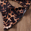 FG622 3pcs/set Tops+Leopard Pants+Headband for girls(2 colors )