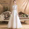 CW967 Simple A-line Wedding dress