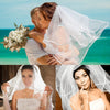 BV203 Personalized Veil+ Satin Sash Set