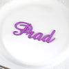 DIY592 Wedding table decoration custom Personalized name tag