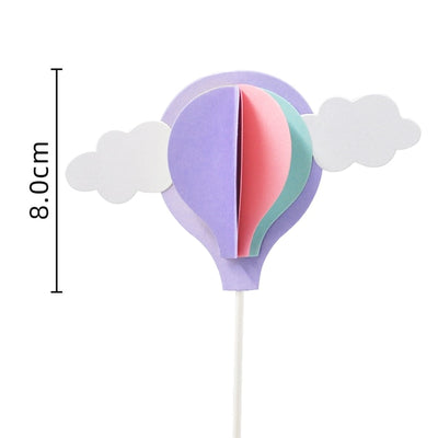 DIY590 Cute Clouds Cake Topper & Decoration