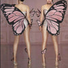 KP144 Dance costume bodysuit with butterfly wing