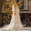 CW952 Puff sleeves A-line Wedding dress