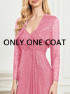 WJ85 Plus size Sequin Short Coat for Party ( 10 colors )