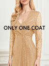 WJ85 Plus size Sequin Short Coat for Party ( 10 colors )