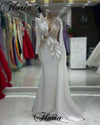 CW959 Satin mermaid wedding dress