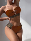 SW103 Sexy Strapless Two Pieces Swimsuits ( 8 Colors )