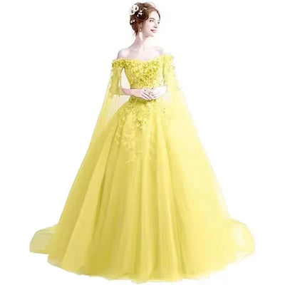 CG396 Colored wedding dress for Pre-wedding photoshoot (9 colors )