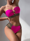 SW103 Sexy Strapless Two Pieces Swimsuits ( 8 Colors )