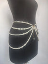 BV261 Bridal accessories multilayer pearl belt