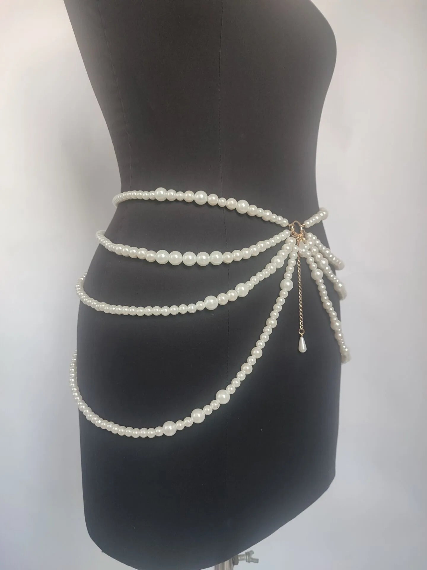 BV261 Bridal accessories multilayer pearl belt - Nirvanafourteen