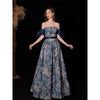 PP632  Real Photo Prom Dress with Detachable Sleeves