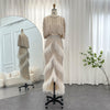 LG636 :2pcs Real photo 100 % Luxury Evening Gowns