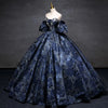 CG404 Vintage Prom ball gowns with Removable Sleeves
