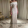 CW978 Wedding dress Off the shoulder Embroidery Sequined