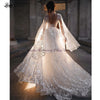 CW966 V Neck A Line Bridal Gowns