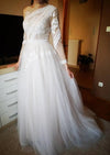CW970 A-line Beach Wedding dresses