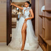 CW972 High Neck Bridal Dress