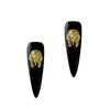 BC91 : 20PCS  Egyptian Style Gold Nail Art Decorations (8 styles )