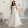 CW948 Plus size A-ling wedding dress