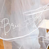 BV202 Bride to Be Printed Bridal Veil for Bachelorette Party
