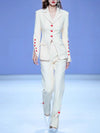 TP90 Ivory Blazer+pant set (S-XXL)