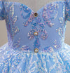 FG625 Sequin Princess dresses for girls ( 2-10yrs )