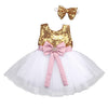 FG314 Sequin tutu dress with headband