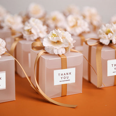 DIY499 Transparent Gift Boxes for wedding & Events