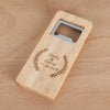 DIY392 : 10pcs/lot Personalized Wooden Bottle Openers