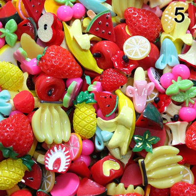 BC20 : 10pcs/set Cute Candy & Bread for Nail decoration
