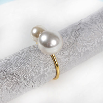 DIY324 : 10pcs/lot 7 styles of Luxury style diamond & Pear Napkin Rings
