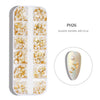 BC69 :12Grids/box Mixed Size 3D Resin Nail art decoration