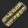 BC69 :12Grids/box Mixed Size 3D Resin Nail art decoration
