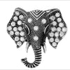 DIY328 : 12pcs/lot Diamond elephant napkin ring