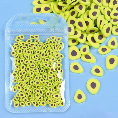 BC63 : 38 designs 3d fruit Nail art decoration