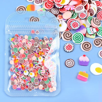 BC63 : 38 designs 3d fruit Nail art decoration