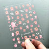 BC13 : 5D Fruit Design Nails art Stickers For DIY Manicure Tips
