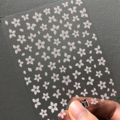 BC11: 3D flower Nails Sticker