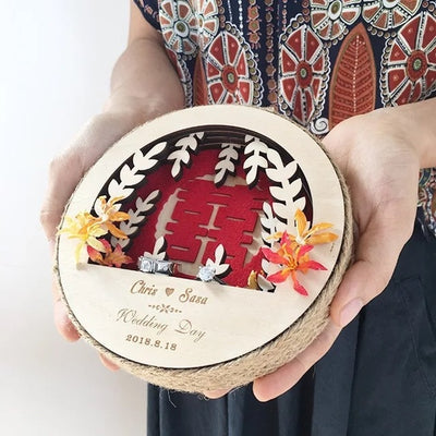 DIY290 : 44 Styles Unique custom ring holders for engagement & Wedding