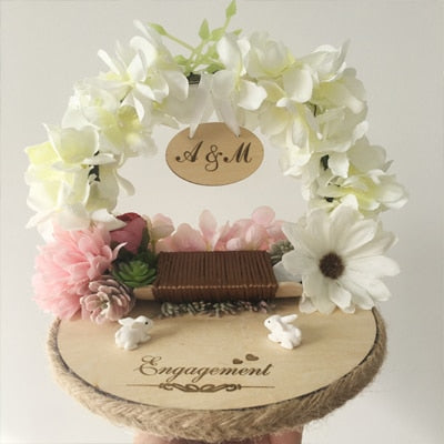 DIY290 : 44 Styles Unique custom ring holders for engagement & Wedding