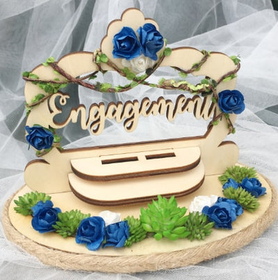 DIY290 : 44 Styles Unique custom ring holders for engagement & Wedding