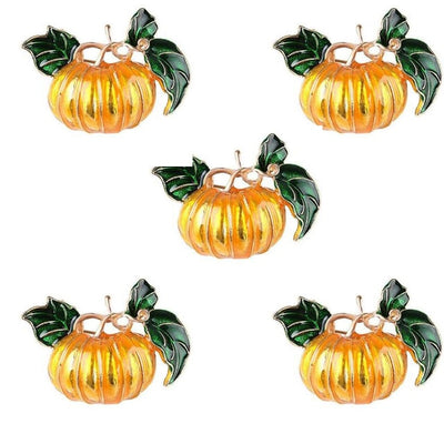 DIY337 : 2-5Pcs/lot Metal Pumpkin Napkin Rings