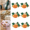 DIY337 : 2-5Pcs/lot Metal Pumpkin Napkin Rings