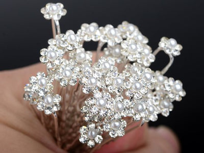 BJ359 : 20/40PCS Wedding Hair Pins ( 5 styles )