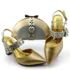 BS166 Italian design shoes + Clutch Bags ( 7 Colors )