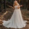 CW484 One Shoulder Garden Wedding Dress