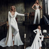 PD23 Custom made jumpsuits Wedding Dress with Jacket
