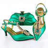 BS172 Fashion Shoes+Clutch Purses sets ( 9 Colors )